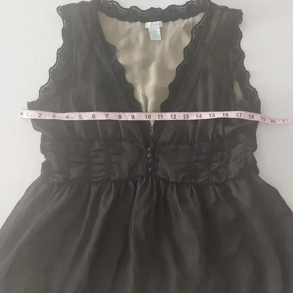 Odille Black Lace Top 8 - Picture 7 of 9